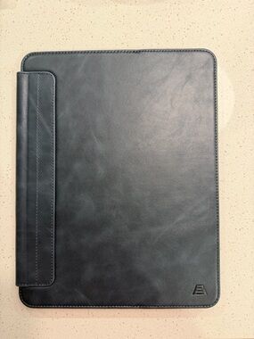 Andar The Brig Navy Leather 13 Pro iPad Case